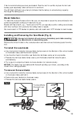 Предварительный просмотр 13 страницы Skil RS582901 Owner'S Manual