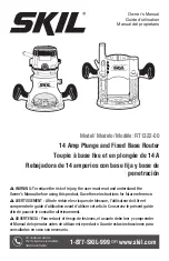 Skil RT1322-00 Owner'S Manual preview