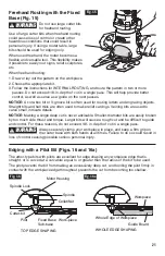 Предварительный просмотр 21 страницы Skil RT1323-00 Owner'S Manual