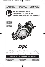 Skil SHD77-02 Operating/Safety Instructions Manual предпросмотр