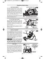 Preview for 10 page of Skil SKILSAW MAG77LT Operating/Safety Instructions Manual