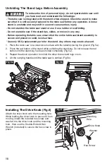 Preview for 18 page of Skil TS6307-00 Owner'S Manual