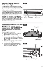 Preview for 19 page of Skil TS6307-00 Owner'S Manual