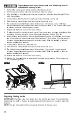 Preview for 28 page of Skil TS6307-00 Owner'S Manual