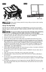 Preview for 37 page of Skil TS6307-00 Owner'S Manual