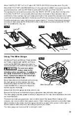 Preview for 39 page of Skil TS6307-00 Owner'S Manual