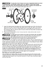 Preview for 45 page of Skil TS6307-00 Owner'S Manual