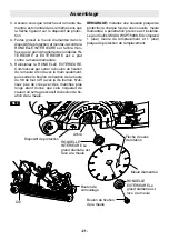 Предварительный просмотр 21 страницы skilsaw SPT5007-EA Instruction Manual