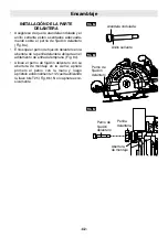 Предварительный просмотр 42 страницы skilsaw SPT5007-EA Instruction Manual