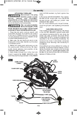 Предварительный просмотр 10 страницы skilsaw SPT67FMD Operating/Safety Instructions Manual