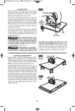 Предварительный просмотр 12 страницы skilsaw SPT67WE Operating/Safety Instructions Manual