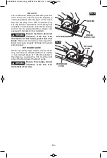 Предварительный просмотр 13 страницы skilsaw SPT67WE Operating/Safety Instructions Manual