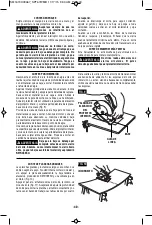 Предварительный просмотр 40 страницы skilsaw SPT67WMB Operating/Safety Instructions Manual