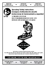 Предварительный просмотр 1 страницы skilsaw SPT84 Operating/Safety Instructions Manual