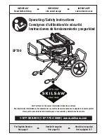 skilsaw SPT99 Operating/Safety Instructions Manual предпросмотр