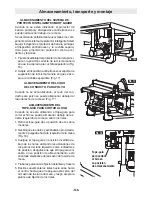 Preview for 144 page of skilsaw SPT99 Operating/Safety Instructions Manual