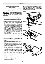 Предварительный просмотр 24 страницы skilsaw SPT99T Operating/Safety Instructions Manual