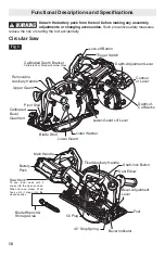 Предварительный просмотр 10 страницы skilsaw SPTH70M Operating And Safety Instructions Manual