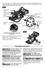 Предварительный просмотр 12 страницы skilsaw SPTH70M Operating And Safety Instructions Manual