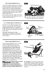 Предварительный просмотр 13 страницы skilsaw SPTH70M Operating And Safety Instructions Manual