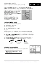 Предварительный просмотр 4 страницы SKILTEC DUETTE VERTIGLIDE SIDE STACK DESIGN
POWERVIEW MOTORISATION 9G-B Product Information Manual