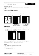 Предварительный просмотр 5 страницы SKILTEC DUETTE VERTIGLIDE SIDE STACK DESIGN
POWERVIEW MOTORISATION 9G-B Product Information Manual