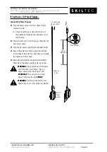 Предварительный просмотр 27 страницы SKILTEC DUETTE VERTIGLIDE SIDE STACK DESIGN
POWERVIEW MOTORISATION 9G-B Product Information Manual