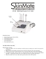 SkinMate SM-601 User Manual preview