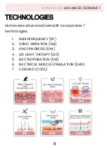 Preview for 8 page of SKINREVERSE ADVANCED DERMALIFT User Manual