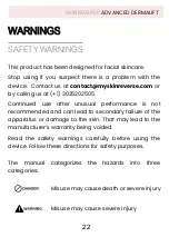 Preview for 22 page of SKINREVERSE ADVANCED DERMALIFT User Manual