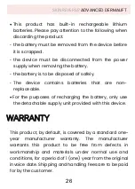 Preview for 26 page of SKINREVERSE ADVANCED DERMALIFT User Manual