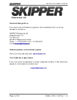 Preview for 4 page of Skipper EML224 Compact Operation And Installation Manual