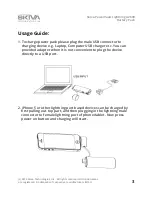 Предварительный просмотр 3 страницы Skiva AP103 User Manual