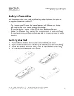 Preview for 3 page of Skiva AP109 User Manual