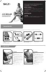 Preview for 1 page of SKLZ ACCUROLLER Instruction Manual And Exercise Manual