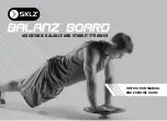 SKLZ BALANZ BOARD Instruction Manual And Exercise Manual предпросмотр