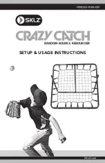 Preview for 1 page of SKLZ CRAZY CATCH Set-Up & Usage Instructions