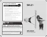 SKLZ HIT-A-WAY Setup & Usage Manual preview