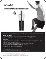 Preview for 1 page of SKLZ PRO TRAINING DEFENDER Getting Started