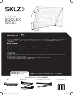 Preview for 1 page of SKLZ Quickster Soccer Goal Instruction Manual