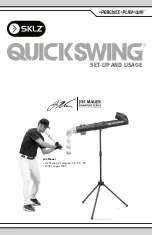 Preview for 1 page of SKLZ QuickSwing Setup And Usage