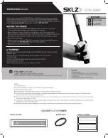 SKLZ STIK-GRIP Instruction Manual preview