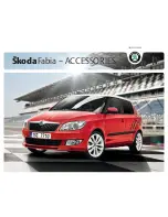 Skoda 2000 Fabia Accessories Manual preview