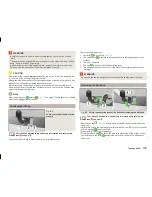 Предварительный просмотр 121 страницы Skoda 2013 Roomster Owner'S Manual