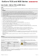 Skope EziCore TCE Series User Manual preview