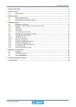 Preview for 3 page of Skov 130491 Technical User Manual