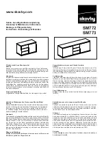 Предварительный просмотр 1 страницы Skovby SM772 Assembly & Maintenance Instructions