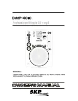 SKP Pro Audio DMP-4010 Owner'S Manual preview