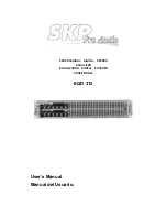 SKP Pro Audio EQD 312 User Manual preview