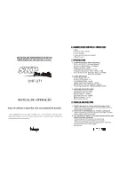 Предварительный просмотр 5 страницы SKP Pro Audio UHF-271 Operation Manual